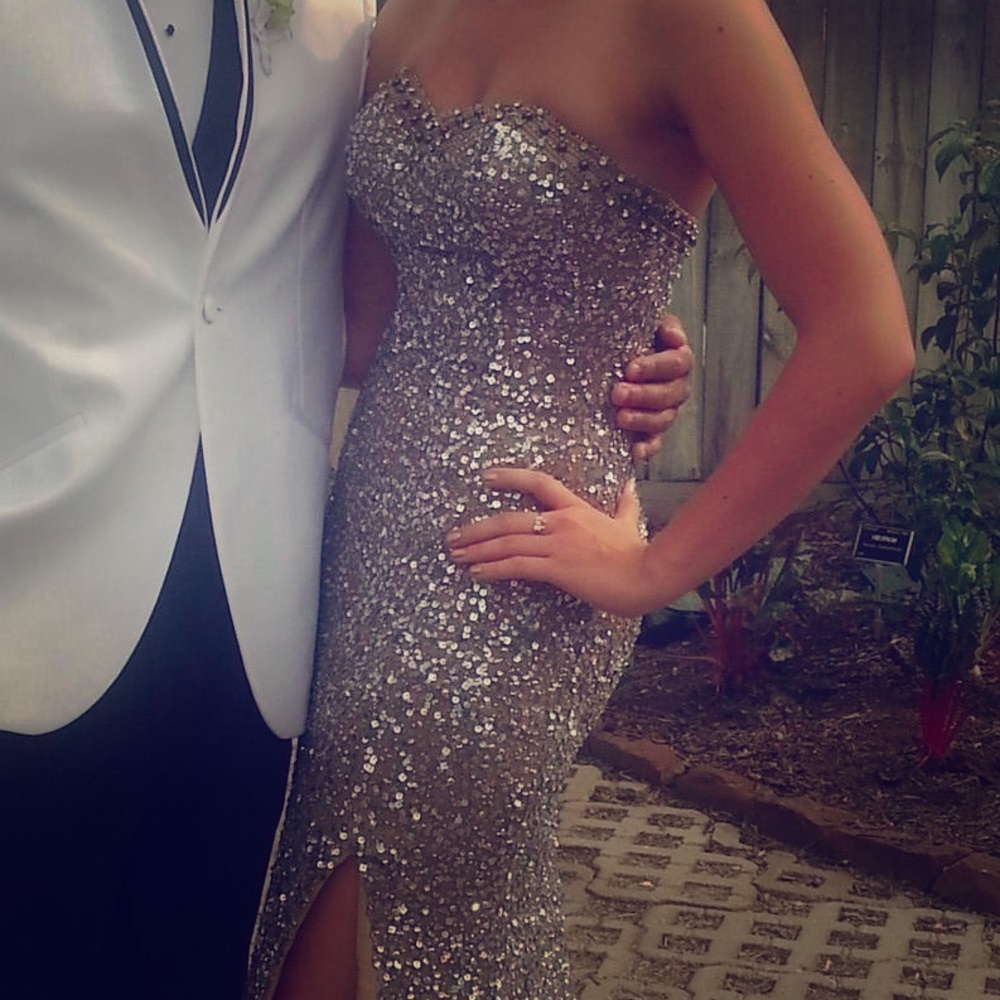Shail K. Strapless Formal Dress, or Prom Dress